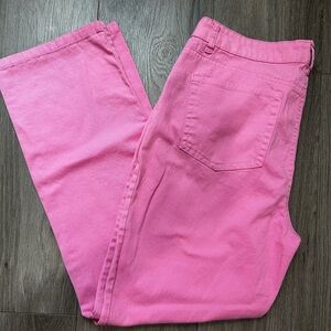 Chadwicks Straight Leg Pants in Bright Pink
